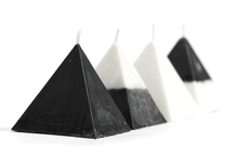 Load image into Gallery viewer, Moon Phase Pyramid Candles (Set of 4)